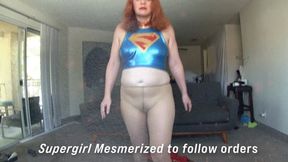 Supergirl gets mesmerized to follow blowjob order 5