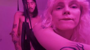 got fucked hard in a sex swing