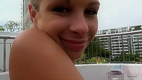 Carmen Caliente In After The Hot Tub, You Go Inside To Make A