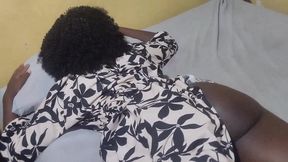 Secretly Looking at My Step Stepsister Reading for Exam in Her Bedroom Wearing Neither Pants nor Bra. Ony a Big Dress