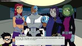 Raven & Starfire's Intense Anime Adventure – Hot Teen Titans Action