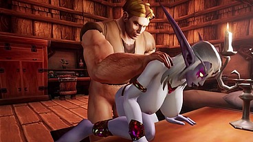 Fucking Royal Elf Pussy - Warcraft Parody