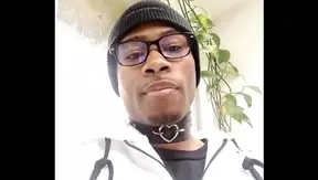 Sexy Black Stud in Lingerie Takes Control of Twink 18+'s Desires