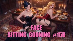 Face Sitting Gooning #15B: Smothering Throne of Eternal Surrender (Animated)