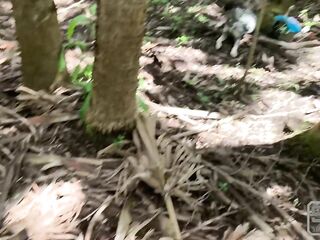 Fucking and Sucking in the Myakka River, Florida almost getting caught