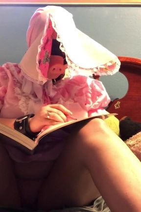 Baby Piglet Gets Belt, Does Homework