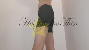 White Boyshorts -couldn't Wait- Try on
