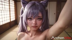 kesin didn t seem like a shy girl at all, and she took my cock deep into her throat [ai]