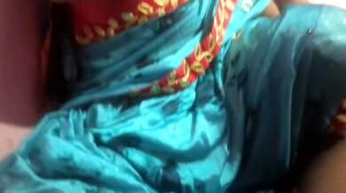 Curvy Indian bride shares intimate honeymoon moments with tender handjob and deep creampie