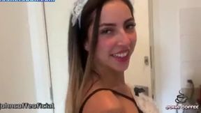 comendo a empregada no pelo, arrombando o cuzao dela e dando banho de leite. melissa lisboa