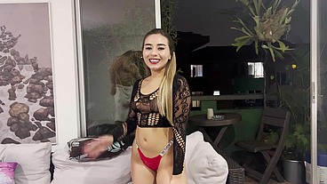 Colombian Casting Couch - Mia Does Her First Porn Video With Cum Facial Latina Casting
