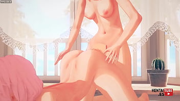 Dandadan Hentai - Momo Futanari Fucks Aira hard - Japanese Asian manga Anime Game Video Porn