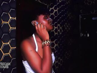 Stranded Naija Sweetheart Screws a Stranger for Transport Cash