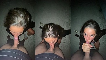 BLOWJOB IN THE WOODS