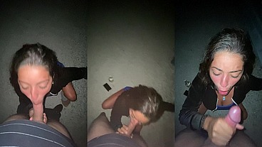 BLOWJOB IN THE WOODS