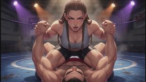 Mixed Wrestling Fantasies #29B: Confession of the Braided Conqueror (Animated)