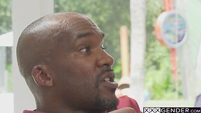 Ella Hollywood`s Hardcore Anal & Ass Fuck w/ Big Black Cock!