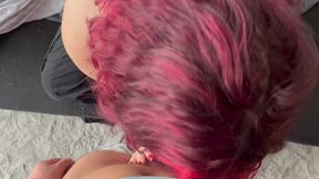 POV Creampie Curvy redhead - BJ &mdash;  Riding &mdash;  Reverse Cowgirl &mdash;  Big Boobs