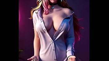 Ahri&#039_s Seductive Dance (Marian Hill - One Time) | LOL | 3D Dance | AI Generated Uncensored Hentai Cosplay League of Legends