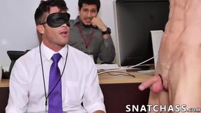 Hot hunks ramming each others assholes at the office