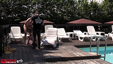 BTS of the scene: First anal ever 0% pussy for this New girl, she's love huge cock when it destroys her ass!