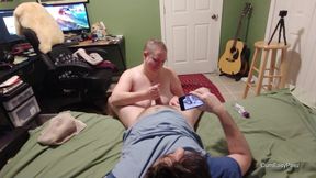 She Gets Fucked After Jerking Him off