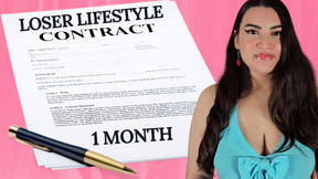 Loser Lifestyle Contract- Real 1 Month Reject Reprogramming Guidance with Countess Wednesday- Pussy Denial, Sexual Rejection, Loser Porn, Mind Fuck MP4 1080p