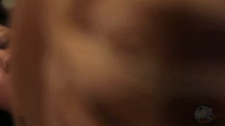 Misti caught smoking in the shower