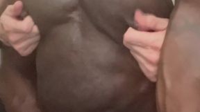 intense interracial nipple cock & anal play