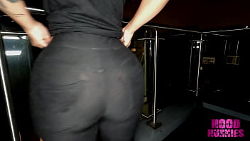 Mature BBC fucks bubble butt Sunny Bunny on balcony