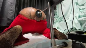 Big Bubble Butt Santa Gets Fucked By Big Sex Machine Dildo Until Having Prostate Orgasms For Christmas Present