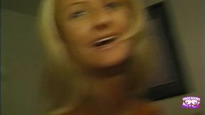 Big Booty Blonde Tatiana Kush Rides His Cock with Joy Before Swallowing His Hot Load