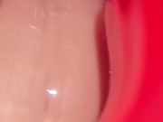 Horny Precum Straight Edge Cock Block Leaking Dangling Close Up Cock Twink Shorties
