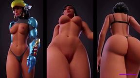 Incredibly Realistic 3D Sex Collection #4