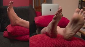 Beautiful Soles Tease + Sensual Edging Footjob