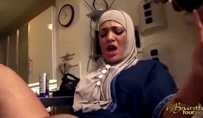 Muslim maid anal getting fucked hard