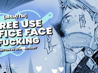 Getting Throatfucked as a Free Use Office Toy - AUDIO EROTICA FOR HOMO DUDES