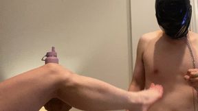 Did someone say put my foot in your Ass LOL well thats what happens to this bitch!