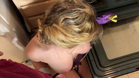 stepmom in the kitchen takes stepson s dick after he takes the wrong - erin electra