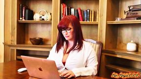 Secretary Busty Bexx Gives Up Every Hole To Mr Majic And Gets A Massive Facial And Mouthful