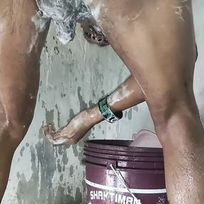 Bathing time masturbation Kiya