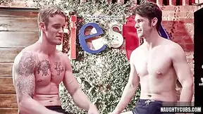 Tasty Homo Interracial And Cum Exchange