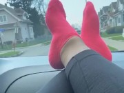 Dashboard foot play. Join only fans for more xxx content