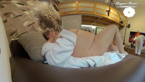 behind the scenes of bbw granny babet gets her pussy pounded