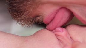 Close up Clit Licking! Pussy Licking, Pussy Fingering, Loud Moaning Real Female Orgasm!