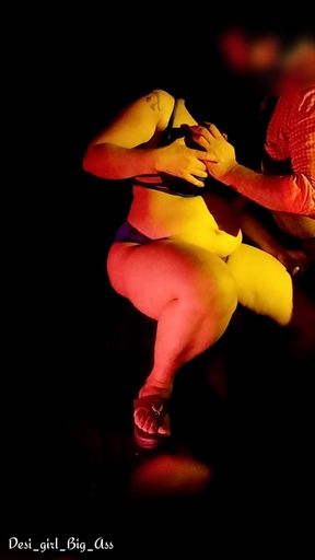 An Indian Couple Having Intense Sex in a Dark Room