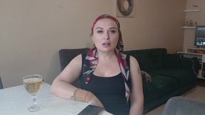 Turkish Sister-in-law Wearing a Headscarf Having Sex at Home