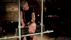 Slave Punished and Fucked in Hot BDSM Action