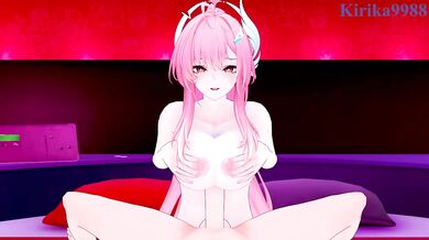 Aemeath and I have intense sex at a love hotel. - Wuthering Waves Meichou Hentai