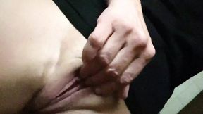 Masturbating My Pussy, Cuming, Hot and Wet, at work playing with my Pussy, I like it